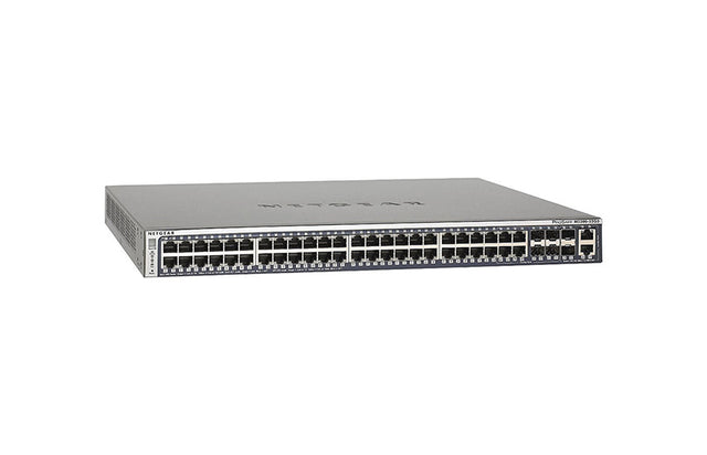 FSM7352S - Netgear Prosafe FSM7352S 48 x RJ-45 Ports 10/100Base-TX + 4 x Shared SFP Ports Layer3 Managed Stackable Fast Ethernet Network Switch