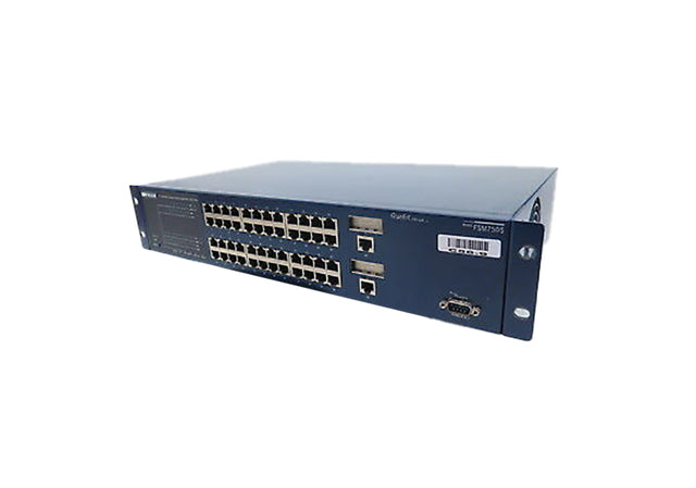 FSM750S - Netgear Prosafe FSM750S 48 x RJ-45 Ports 10/100Base-TX + 2 x GBIC Ports Layer 2 Managed Stackable Gigabit Ethernet Network Switch