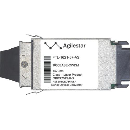 FTL-1621-57-AS Agilestar 2.67Gbps 1000Base-CWDM Single-mode Fiber 80km 1570nm SC Connector GBIC Transceiver Module