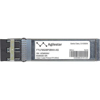 HP - FTLF8528P2BNV-AS - B-Series AJ716B 8Gbps Multi-Mode Fiber Short Wave Fibre Channel 150m 850nm Duplex LC Connector SFP+ Transceiver Module