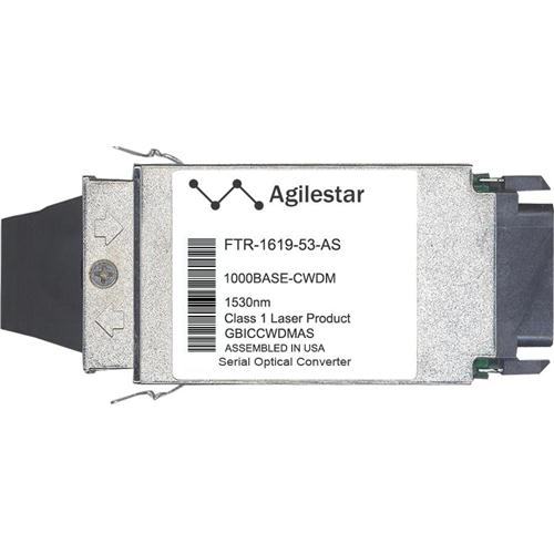 FTR-1619-53-AS Agilestar 1.25Gbps 1000Base-CWDM Single-mode Fiber 120km 1530nm SC Connector GBIC Transceiver Module