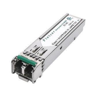 Finisar - FTRJ1519P1BNL-TL - 2Gbps 1000Base-ZX Single-mode Fiber 80km 1550nm Duplex LC Connector SFP Transceiver Module