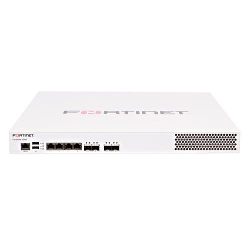 FWB-400D Fortinet FortiWeb Series 4 x Ports 1000Base-X + 4 x Ports 1GbE RJ-45 1U Rack-Mountable Network Security Firewall Appliance