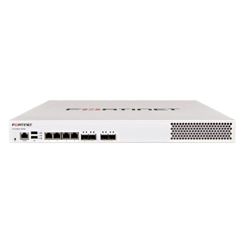 FWB-400E Fortinet FortiWeb 400E 4 x GE RJ-45 Ports 1000Base-T + 4 x GE SFP Ports 1U Rack-mountable Web Application Firewall