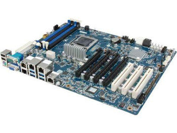 Gigabyte - GA-6LXSV - Gigabyte Socket LGA 1150 Intel C224 Chipset Xeon E3-1200 v3 4th Generation Core i3 Processors Support 4x DIMM 4x SATA 6.0Gb/s ATX Server Moth