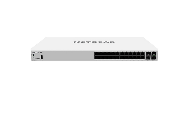 GC728XP - Netgear 24 x Ports 10/100/1000Base-T + 2 x SFP Ports + 2 x SFP+ Ports Layer3 Managed 1U Rack-mountable Gigabit Ethernet Network Switch