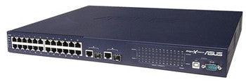 ASUS - GIGAX2024X - 2 x SFP mini-GBIC 24 x 10/100Base-TX 2 x 1000Base-T Fast Ethernet Managed Switch