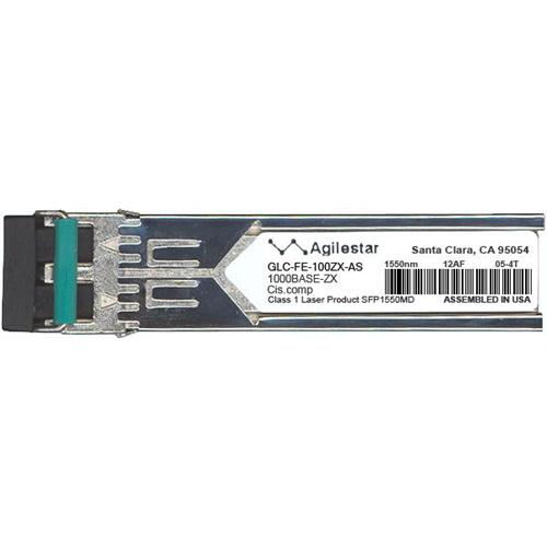 GLC-FE-100ZX-AS Agilestar 100Mbps 100Base-ZX Single-mode Fiber 80km 1550nm Duplex LC Connector SFP Transceiver Module for Cisco Compatible