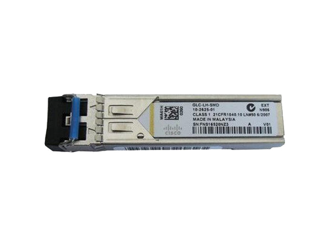 GLC-LH-SMD - Cisco 1Gb/s 1000Base-LX/LH Single-Mode Fibre 1310nm 10km Duplex LC Connectors SFP Transceiver Module