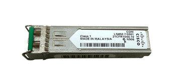 Cisco - GLC-ZX-SM-120KM - 1Gbps 1000Base-ZX Single-Mode Fiber 120km 1550nm Duplex LC Connector SFP Transceiver Module