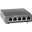 NetGear - GS105E100NASKIT - ProSafe 5-Port 10/100/1000Mbps RJ45 Gigabit Ethernet Desktop Switch