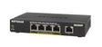 NetGear - GS305P-100NAS - 5-Ports PoE Gigabit Ethernet Unmanaged Switch with 4-port PoE (GS305P) 5 x Gigabit Ethernet Network Twisted Pair 2 Layer Support