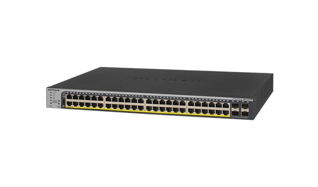 GS752TPP - Netgear Prosafe GS752TPP 40 x RJ-45 Ports PoE 10/100/1000Base-T + 8 x RJ-45 Ports PoE+ + 4 x SFP Ports Layer3 Managed Gigabit Ethernet Network Switch