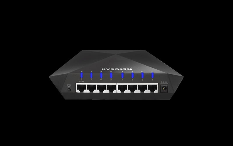 Netgear Nighthawk Switch 8 top Ports S8000