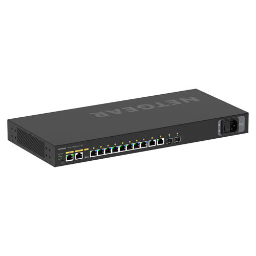 GSM4212PX-100NAS Netgear 4 x Ports PoE+ 10/100/1000Base-T + 1 x Port 1000Base-T Layer 2 Unmanaged Desktop Gigabit Ethernet Network Switch