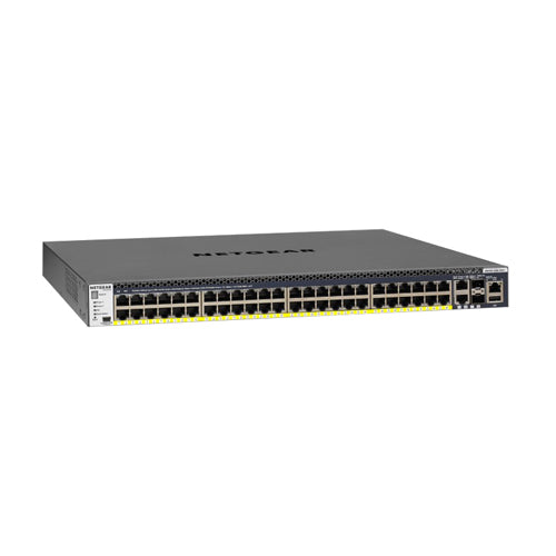 GSM4352PS Netgear Prosafe M4300 Series M4300-52G-PoE+ 48 x Ports PoE+ 1G + 2 x SFP+ Ports Layer 3 Managed Rack Mountable Gigabit Ethernet Network Switch