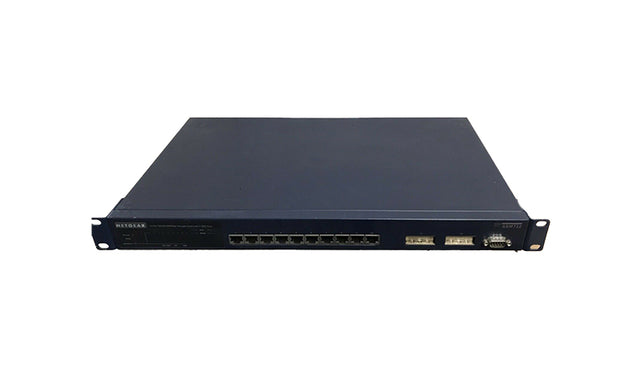 GSM712 - Netgear Prosafe GSM712 12 x RJ-45 Ports 10/100/1000Base-T Layer 2 Managed Gigabit Ethernet Network Switch