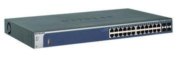 NetGear - GSM7224R - ProSafe 24-Ports 10/100/1000Mbps Layer 2 Managed Gigabit Switch with Static Routing