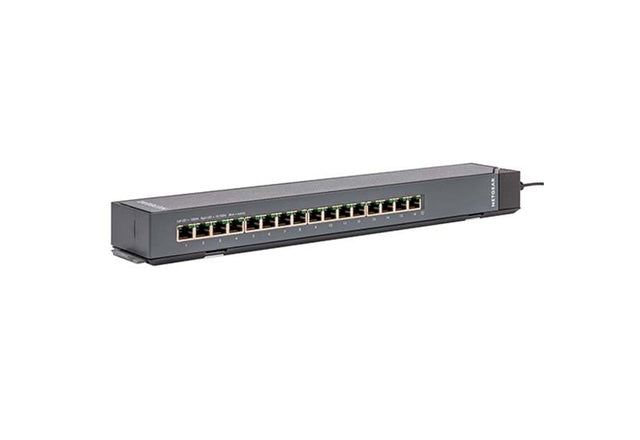 GSS116E - Netgear Prosafe GSS116E 16 x RJ-45 Ports 10/100/1000Base-T Layer 3 Managed Rack-mountable Gigabit Ethernet Network Switch