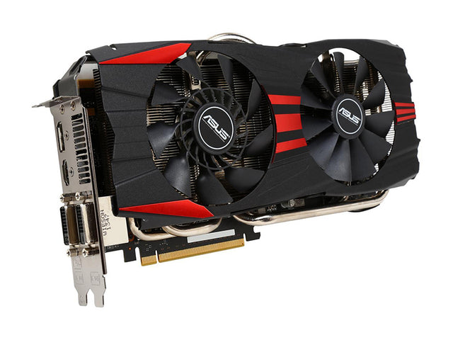 GTX780-DC2OC-3GD5-DD - ASUS Nvidia GeForce GTX 780 3GB GDDR5 384-Bit PCI-Express 3.0 Dual DVI / HDMI Graphics Card