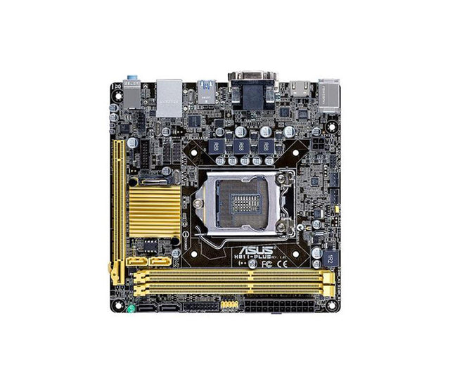 Socket LGA1150 Intel H81 Chipset Mini-ITX System Board Motherboard Supports Core i7 / i5 / i3 / Pentium / Celeron Series DDR3 2x U-DIIM