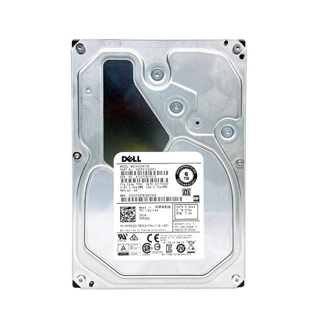 6TB 7200RPM SATA 6Gb/s 3.5-Inch Hard Drive