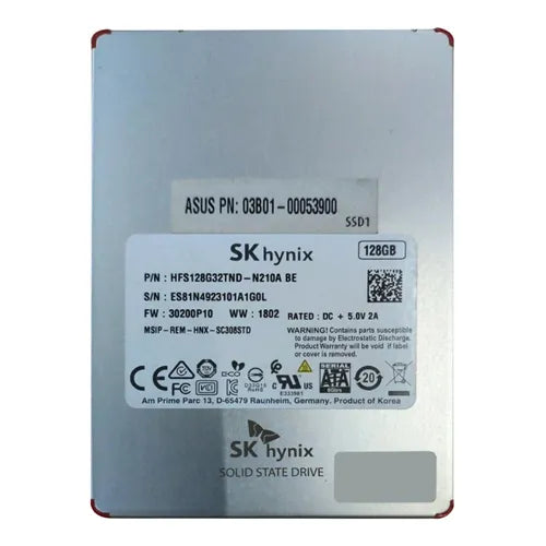 HFS128G32TND-N210A Hynix 128GB Multi-Level Cell SATA 6Gb/s 2.5-Inch Solid State Drive