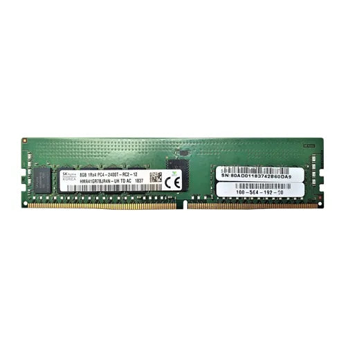 HMA41GR7BJR4N-UH Hynix 8GB DDR4-2400MHz PC4-19200 ECC Registered RDIMM CL17 1Rx4 1.2V 288-Pin Memory Module