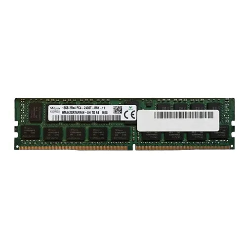 HMA42GR7AFR4N-UHTD Hynix 16GB DDR4-2400MHz PC4-19200 ECC Registered RDIMM CL17 2Rx4 1.2V 288-Pin Memory Module