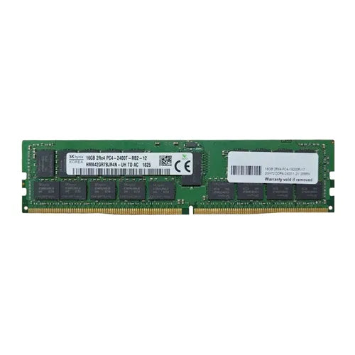 HMA42GR7BJR4N-UH Hynix 16GB DDR4-2400MHz PC4-19200 ECC Registered RDIMM CL17 2Rx4 1.2V 288-Pin Memory Module