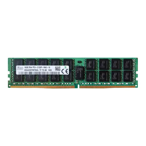 HMA42GR7MFR4N-TF Hynix 16GB DDR4-2133MHz PC4-17000 ECC Registered RDIMM CL15 2Rx4 1.2V 288-Pin Memory Module