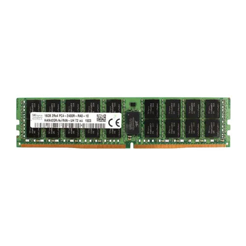 HMA42GR7MFR4N-UHT2 Hynix 16GB DDR4-2400MHz PC4-19200 ECC Registered RDIMM CL17 2Rx4 1.2V 288-Pin Memory Module