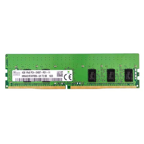 HMA451R7AFR8N-UH Hynix 4GB DDR4-2400MHz PC4-19200 ECC Registered RDIMM CL17 1Rx8 1.2V 288-Pin Memory Module