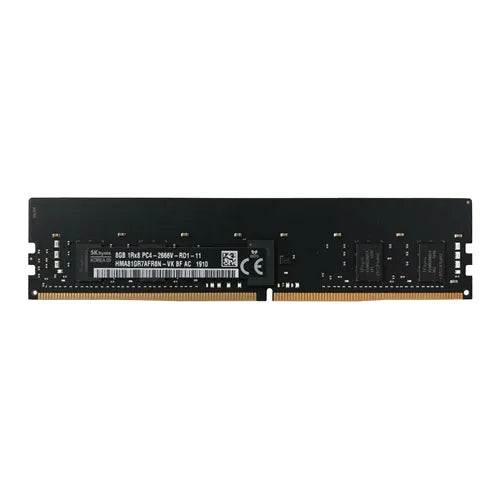 HMA81GR7AFR8N-VK Hynix 8GB DDR4-2666MHz PC4-21300 ECC Registered RDIMM CL19 1Rx8 1.2V 288-Pin Memory Module