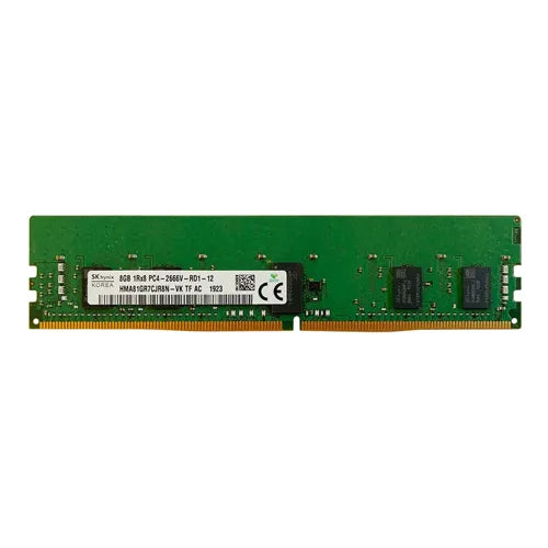 HMA81GR7CJR8N-VK Hynix 8GB DDR4-2666MHz PC4-21300 ECC Registered RDIMM CL19 1Rx8 1.2V 288-Pin Memory Module