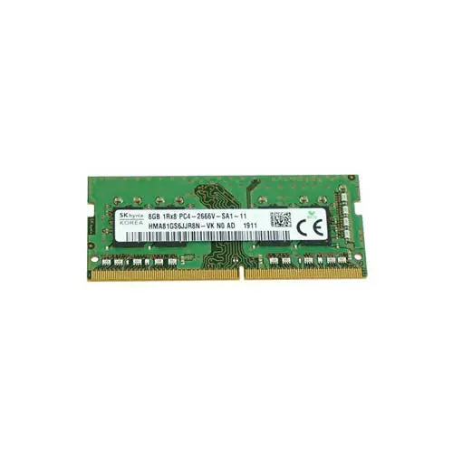 HMA81GS6JJR8N-VKN0-AD - Hynix 8GB PC4-21300 DDR4-2666MHz non-ECC Unbuffered CL19 SoDIMM 1.2V Single-Rank Memory Module