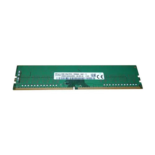 HMA81GU6DJR8N-XN - Hynix 8GB DDR4-3200MHz PC4-25600 Non-ECC Unbuffered CL22 288-Pin UDIMM 1.2V Single Rank Memory Module