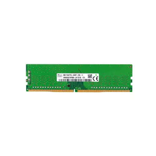 HMA81GU7AFR8N-UHT0 - Hynix 8GB DDR4-2400MHz PC4-19200 ECC Unbuffered CL17 288-Pin DIMM 1.2V Single Rank Memory Module