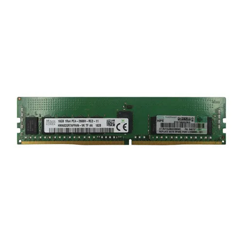 HMA82GR7AFR4N-VKTF Hynix 16GB DDR4-2666MHz PC4-21300 ECC Registered RDIMM CL19 1Rx4 1.2V 288-Pin Memory Module