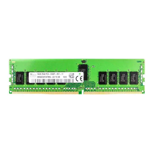 HMA82GR7AFR8N-UH Hynix 16GB DDR4-2400MHz PC4-19200 ECC Registered RDIMM CL17 2Rx8 1.2V 288-Pin Memory Module