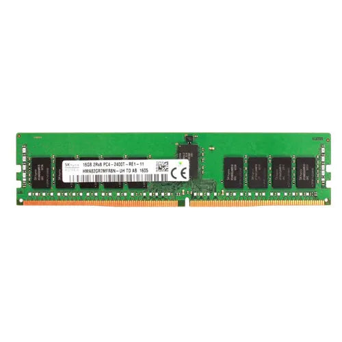 HMA82GR7MFR8N-UH Hynix 16GB DDR4-2400MHz PC4-19200 ECC Registered RDIMM CL17 2Rx8 1.2V 288-Pin Memory Module