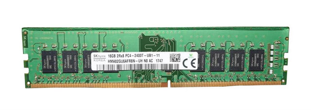 HMA82GU6AFR8N-UHN0-AC Hynix 16GB PC4-19200 DDR4-2400MHz non-ECC Unbuffered CL17 288-Pin DIMM 1.2V Dual Rank Memory Module