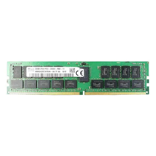 HMA84GR7AFR4N-VK Hynix 32GB DDR4-2666MHz PC4-21300 ECC Registered RDIMM CL19 2Rx4 1.2V 288-Pin Memory Module