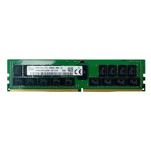 HMA84GR7CJR4N-VK Hynix 32GB DDR4-2666MHz PC4-21300 ECC Registered RDIMM CL19 2Rx4 1.2V 288-Pin Memory Module