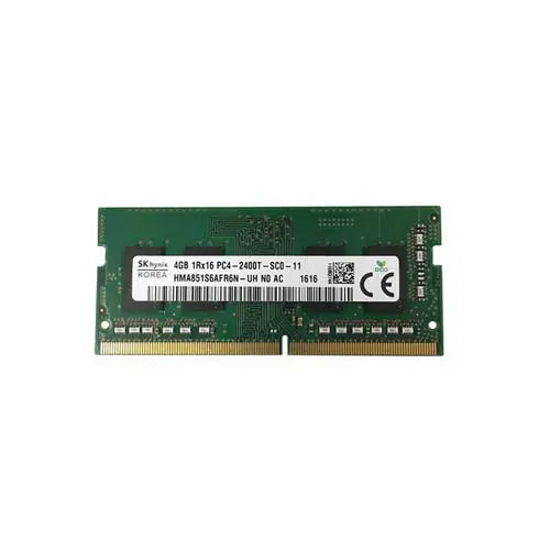 HMA851S6AFR6N-UHN0-AC - Hynix 4GB PC4-19200 DDR4-2400MHz non-ECC Unbuffered CL17 SoDIMM 1.2V Single-Rank Memory Module