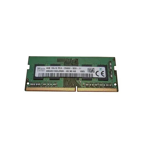 HMA851S6CJR6N-VKN0-AD - Hynix 4GB PC4-21300 DDR4-2666MHz non-ECC Unbuffered CL19 SoDIMM 1.2V Single-Rank Memory Module