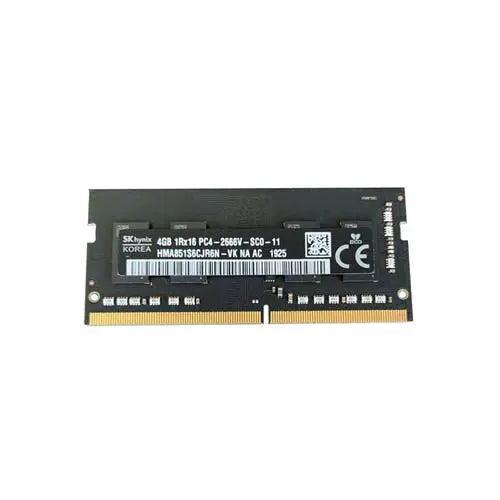 HMA851S6CJR6N-VKNA-AC - Hynix 4GB PC4-21300 DDR4-2666MHz non-ECC Unbuffered CL19 SoDIMM 1.2V Single-Rank Memory Module