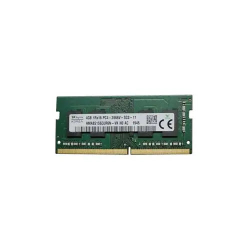 HMA851S6DJR6N-VKN0-AC - Hynix 4GB PC4-21300 DDR4-2666MHz non-ECC Unbuffered CL19 SoDIMM 1.2V Single-Rank Memory Module