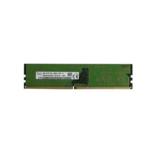 HMA851U6JJR6N-VKN0-AD - Hynix 4GB DDR4-2666MHz PC4-21300 Non-ECC Unbuffered CL19 288-Pin UDIMM 1.2V Single Rank Memory Module