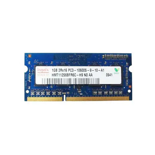 HMT112S6BFR6C-H9N0-AA - Hynix 1GB PC3-10600 DDR3-1333MHz non-ECC Unbuffered CL9 SoDIMM Single-Rank Memory Module